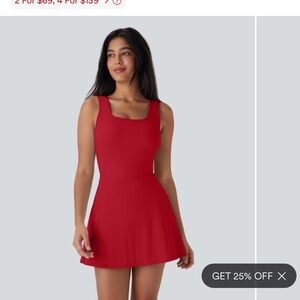 HALARA Red Mini Dress